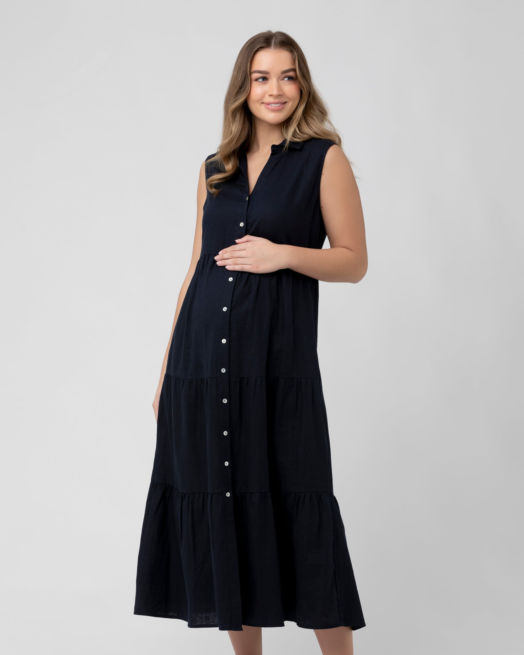 Tracy Tiered Dress - Yo Mama Maternity