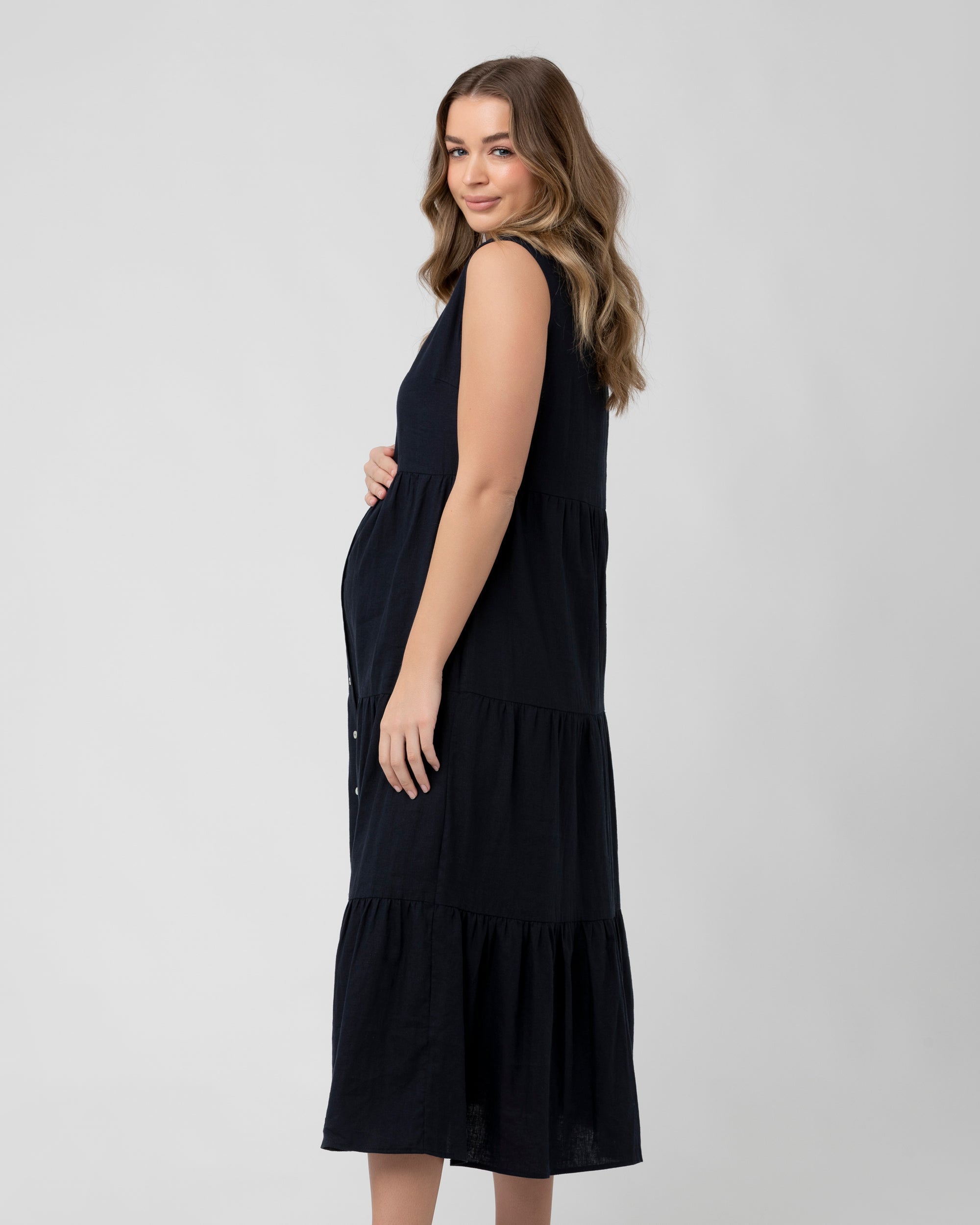 Tracy Tiered Dress - Yo Mama Maternity