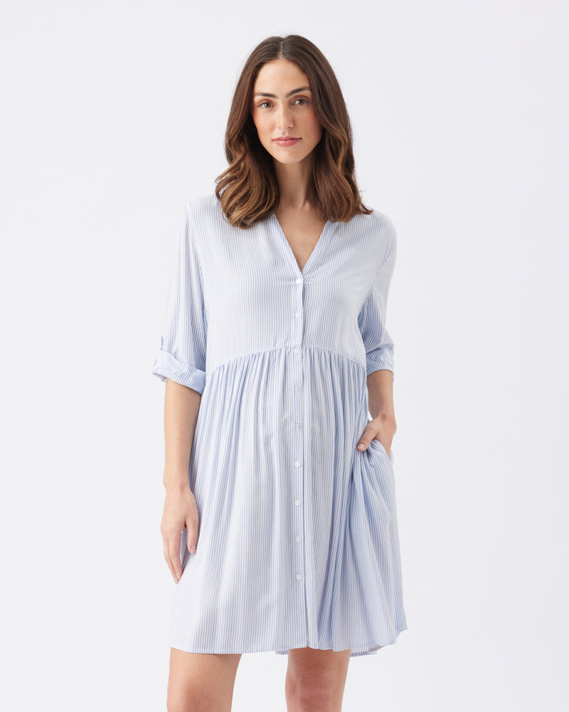 Sam Stripe Dress - Yo Mama Maternity