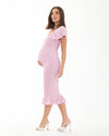 Selma Shirred Dress - Yo Mama Maternity
