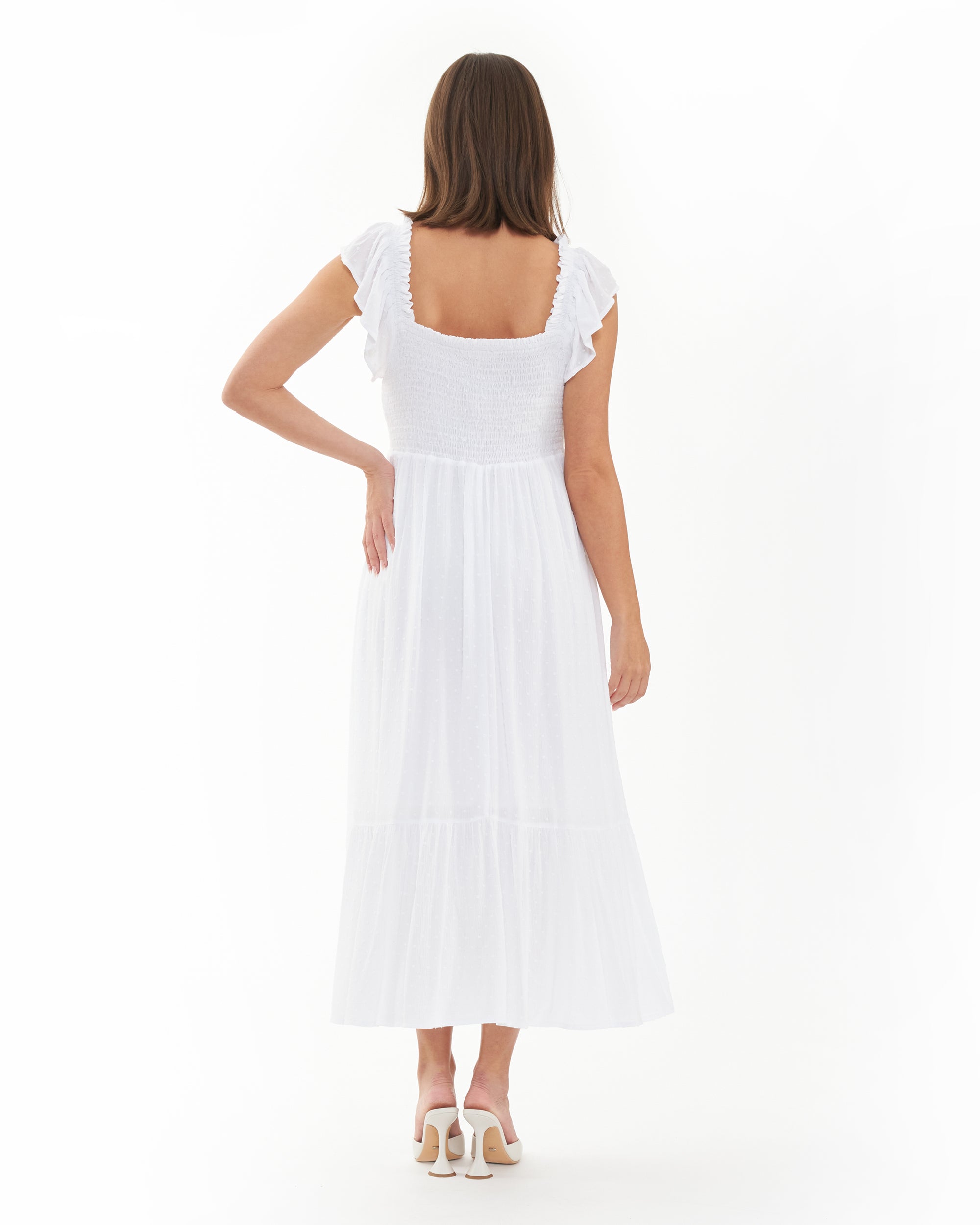 Hail Swiss Dot Dress - Yo Mama Maternity