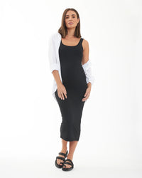 Luxe Contour Tank Dress - Yo Mama Maternity