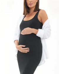 Luxe Contour Tank Dress - Yo Mama Maternity
