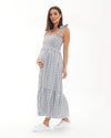 Phoebe Smocked Dress - Yo Mama Maternity