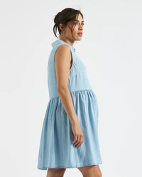 Bec Chambray Dress - Yo Mama Maternity