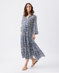 Ezra Tiered Maxi Dress - Yo Mama Maternity