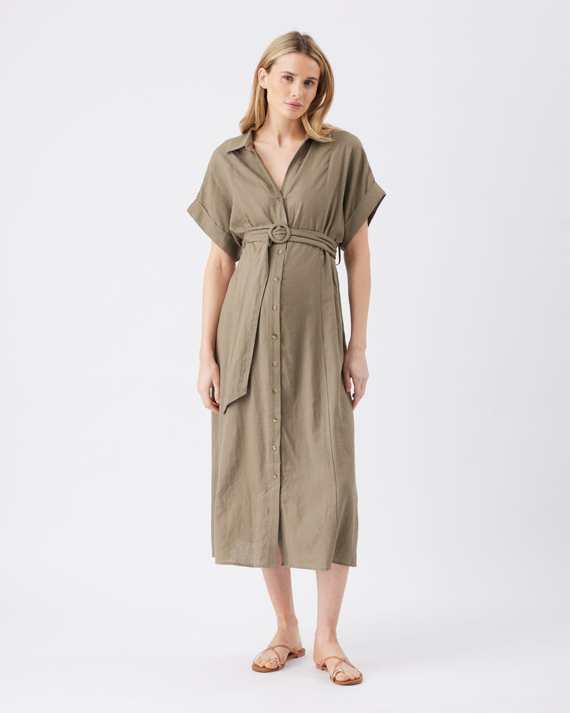 Amy Linen Dress - Yo Mama Maternity