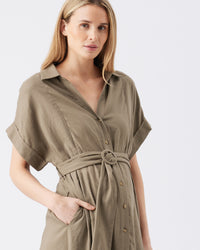 Amy Linen Dress - Yo Mama Maternity