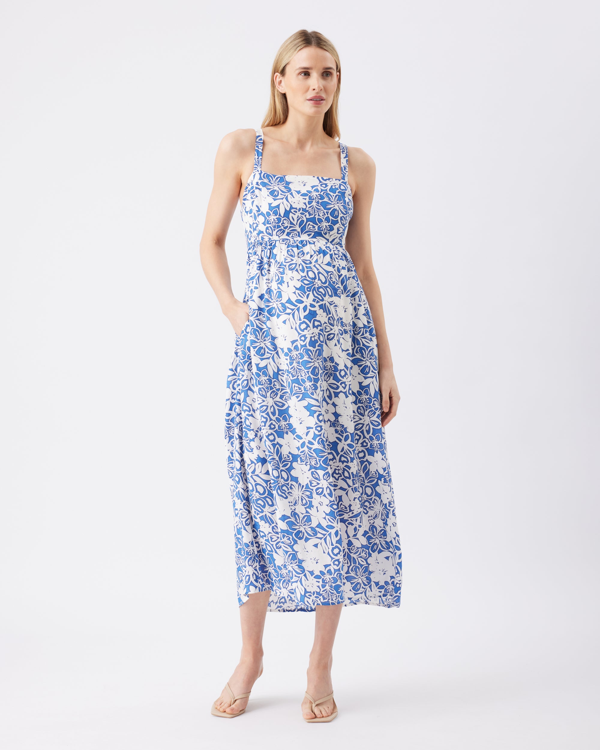 Nahla Tie Back Dress - Yo Mama Maternity