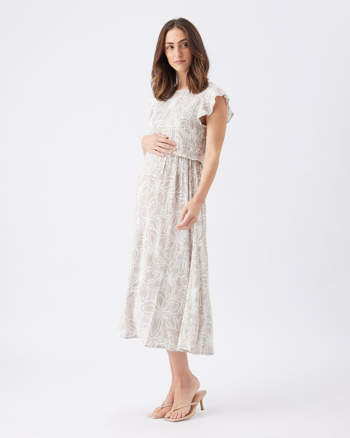 Alona Nursing Friendly Dress - Yo Mama Maternity
