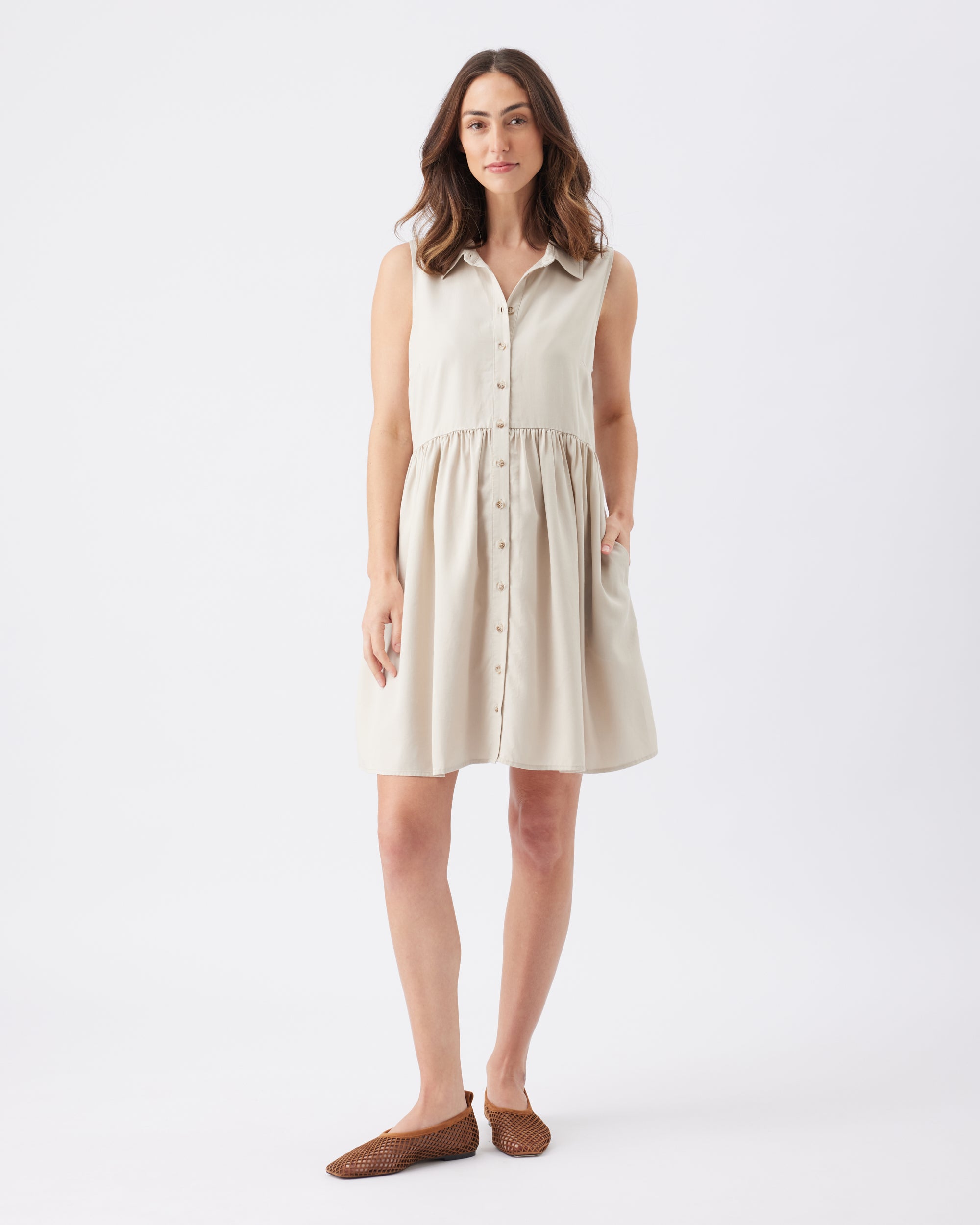 Chloe Tencel Dress - Yo Mama Maternity