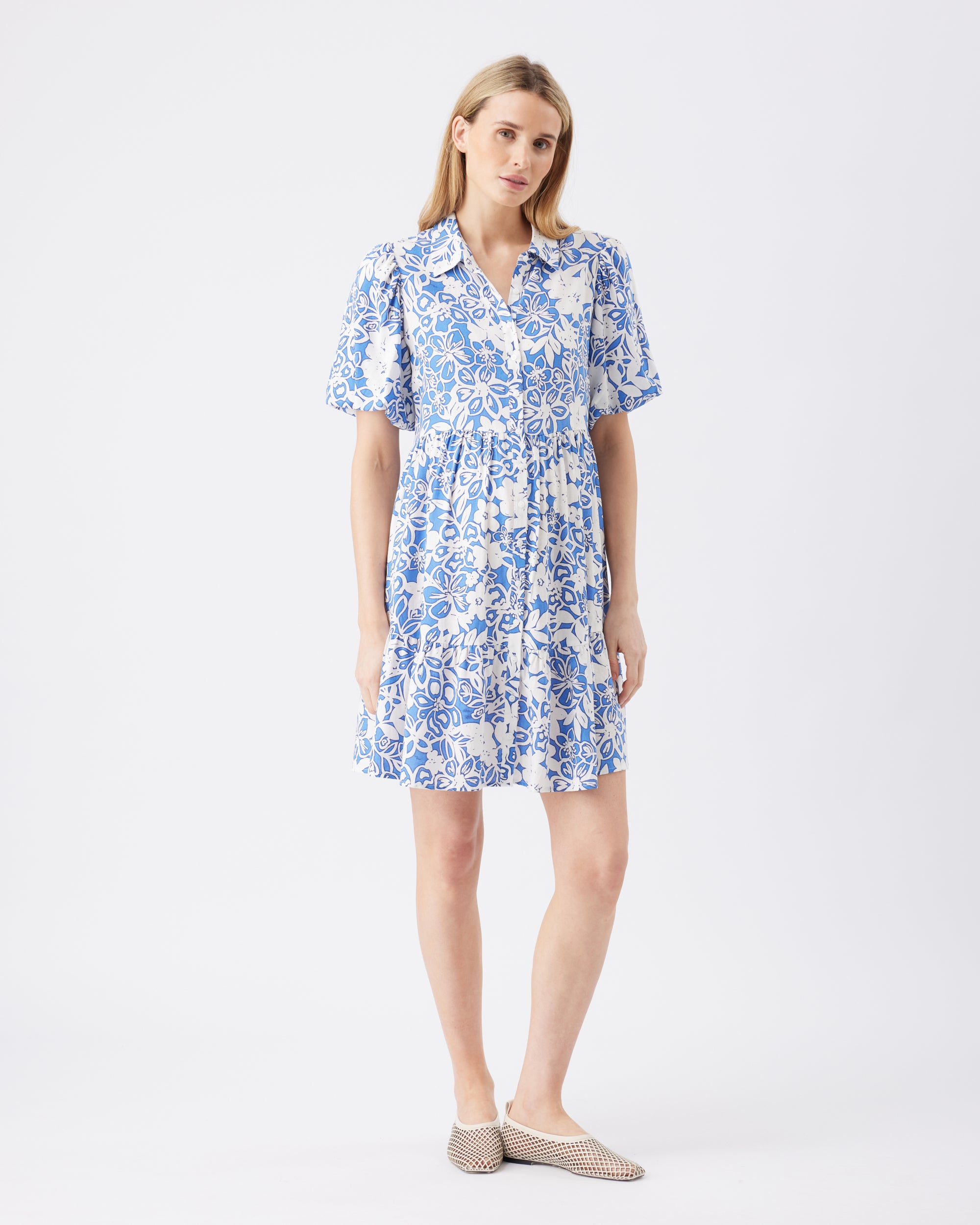 Nahla Linen Tunic Dress - Yo Mama Maternity