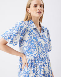 Nahla Linen Tunic Dress - Yo Mama Maternity