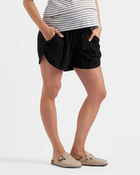 Byron Shirred Short - Yo Mama Maternity