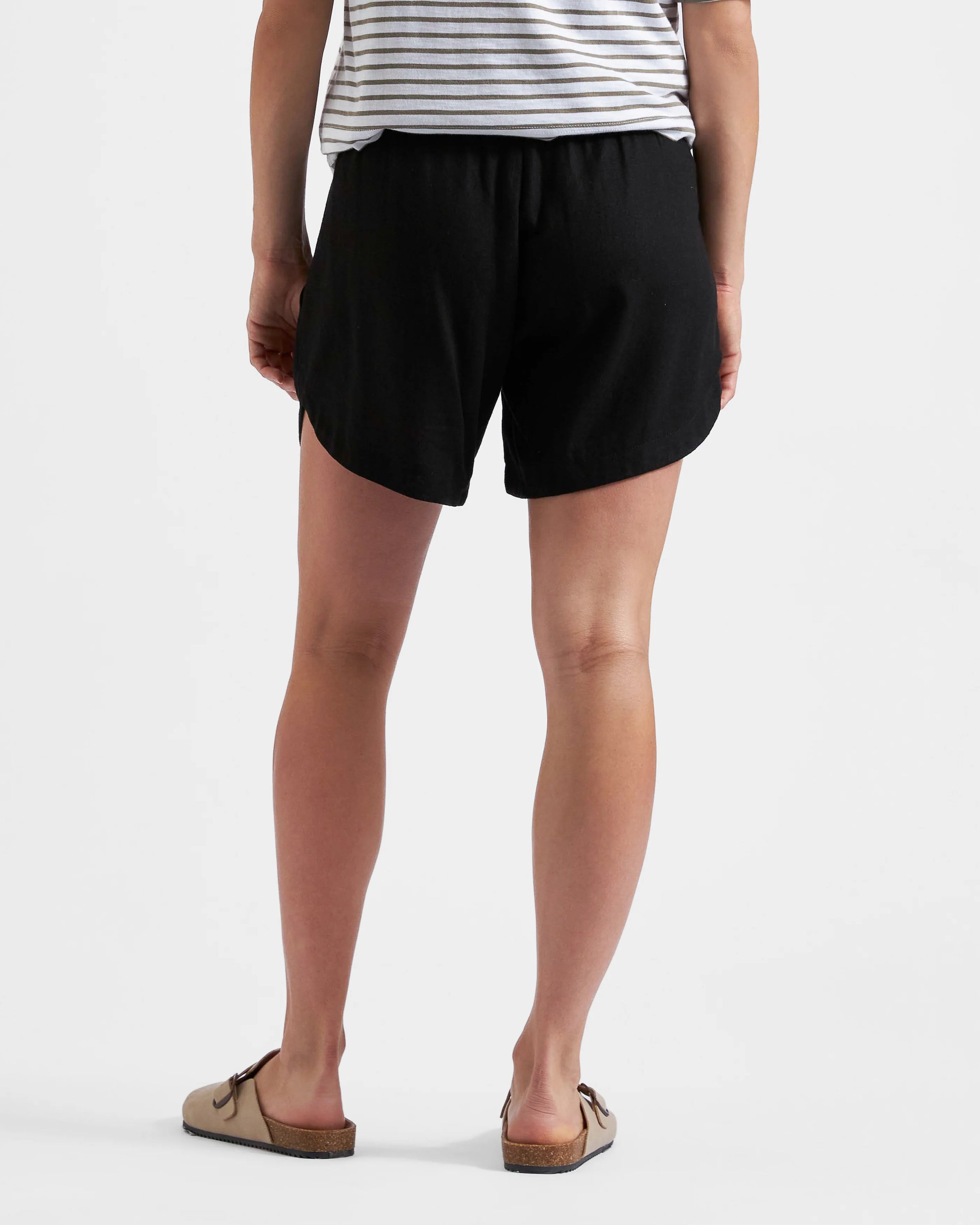 Byron Shirred Short - Yo Mama Maternity