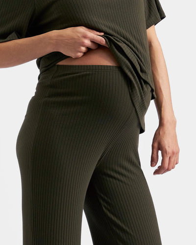 Cindy Rib Pants - Yo Mama Maternity