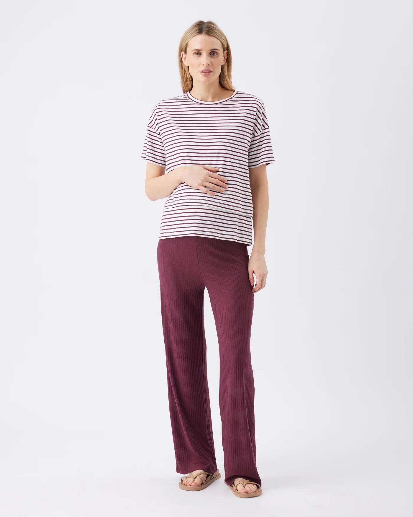 Cindy Rib Pants - Yo Mama Maternity