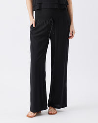 Marlow Shirred Pant - Yo Mama Maternity