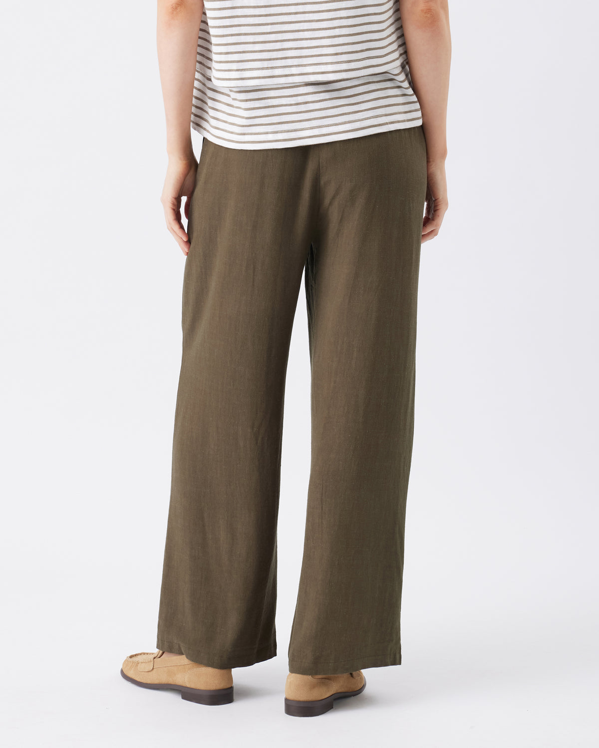 Marlow Shirred Pant - Yo Mama Maternity