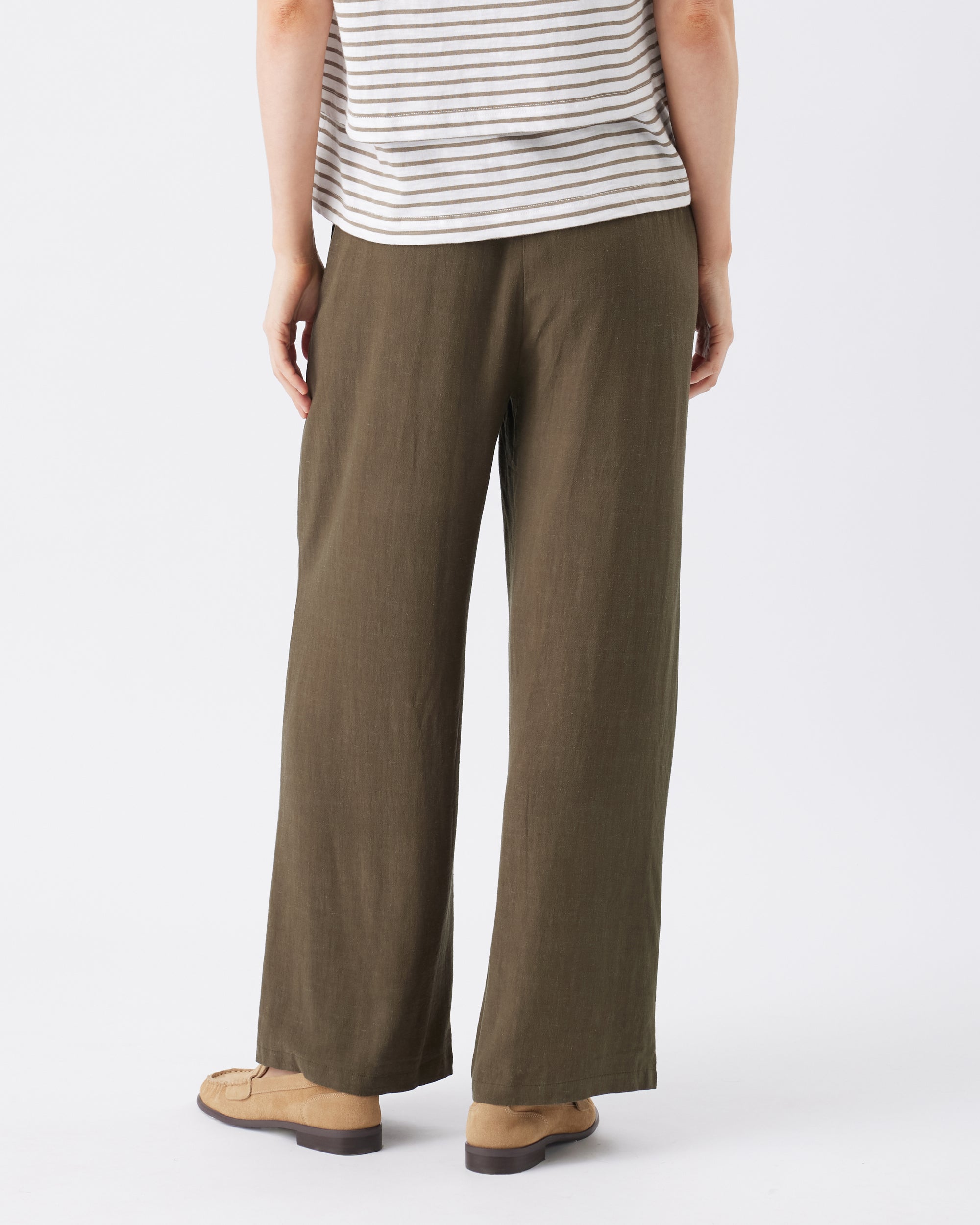 Marlow Shirred Pant - Yo Mama Maternity