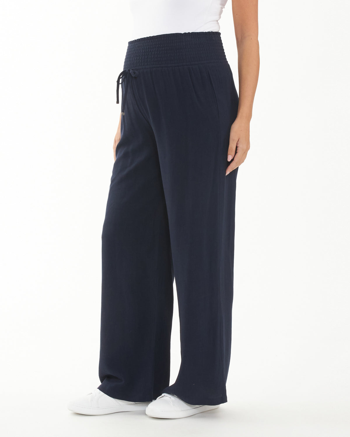 Marlow Shirred Pant - Yo Mama Maternity