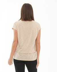 Jazmin Layered Tee - Yo Mama Maternity