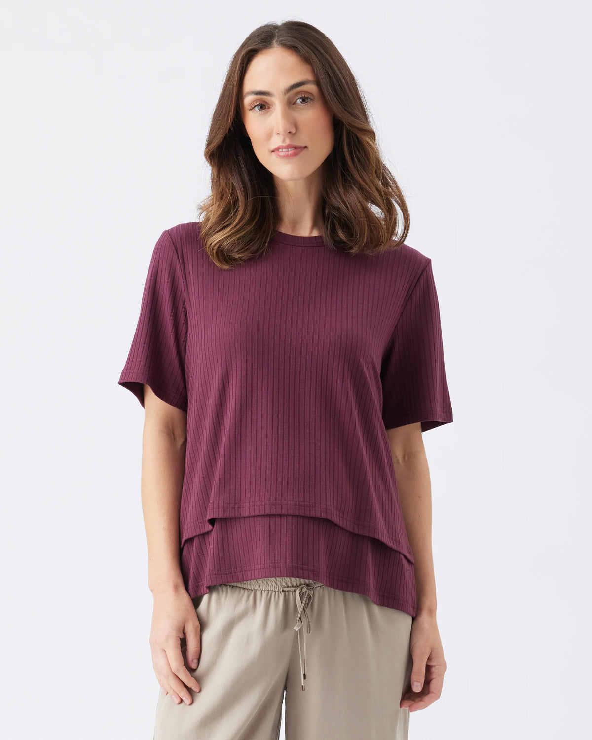 Mike Rib Nursing Top - Yo Mama Maternity