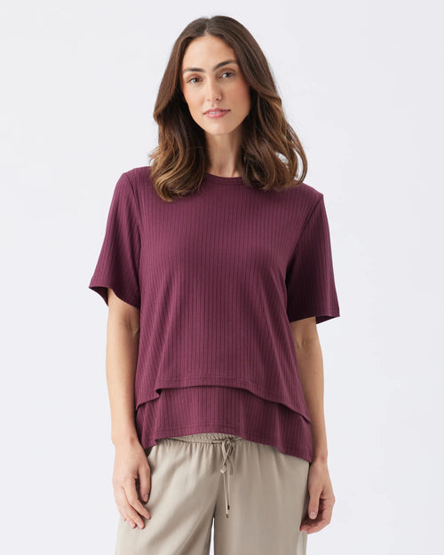 Mike Rib Nursing Top - Yo Mama Maternity