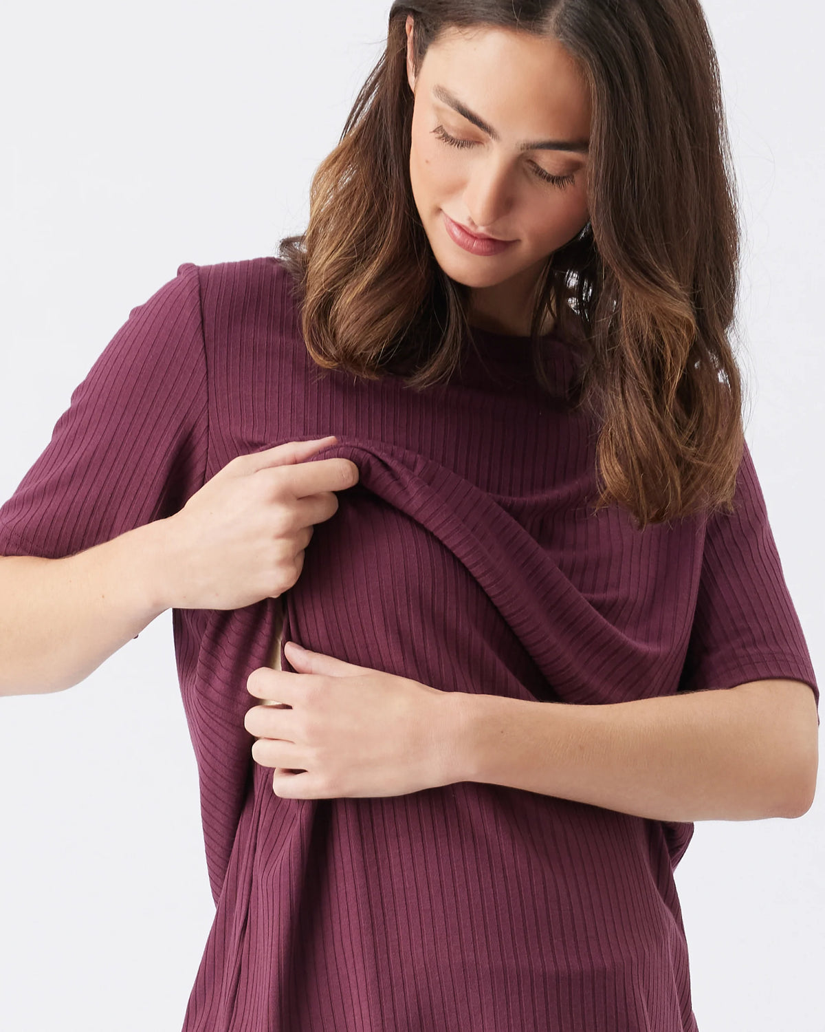 Mike Rib Nursing Top - Yo Mama Maternity