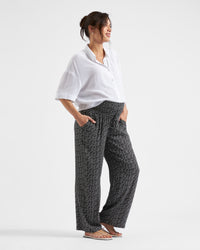 Farrah Crop Button Up - Yo Mama Maternity