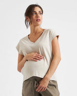 Marly Zip Nursing Tee