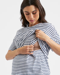 Claudette Nursing Tee - Yo Mama Maternity