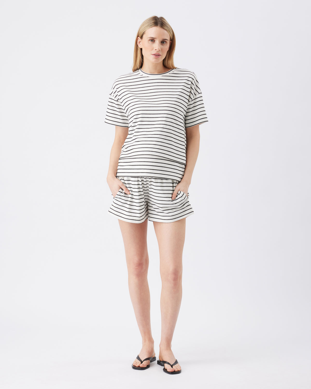 Jada Stripe Short - Yo Mama Maternity