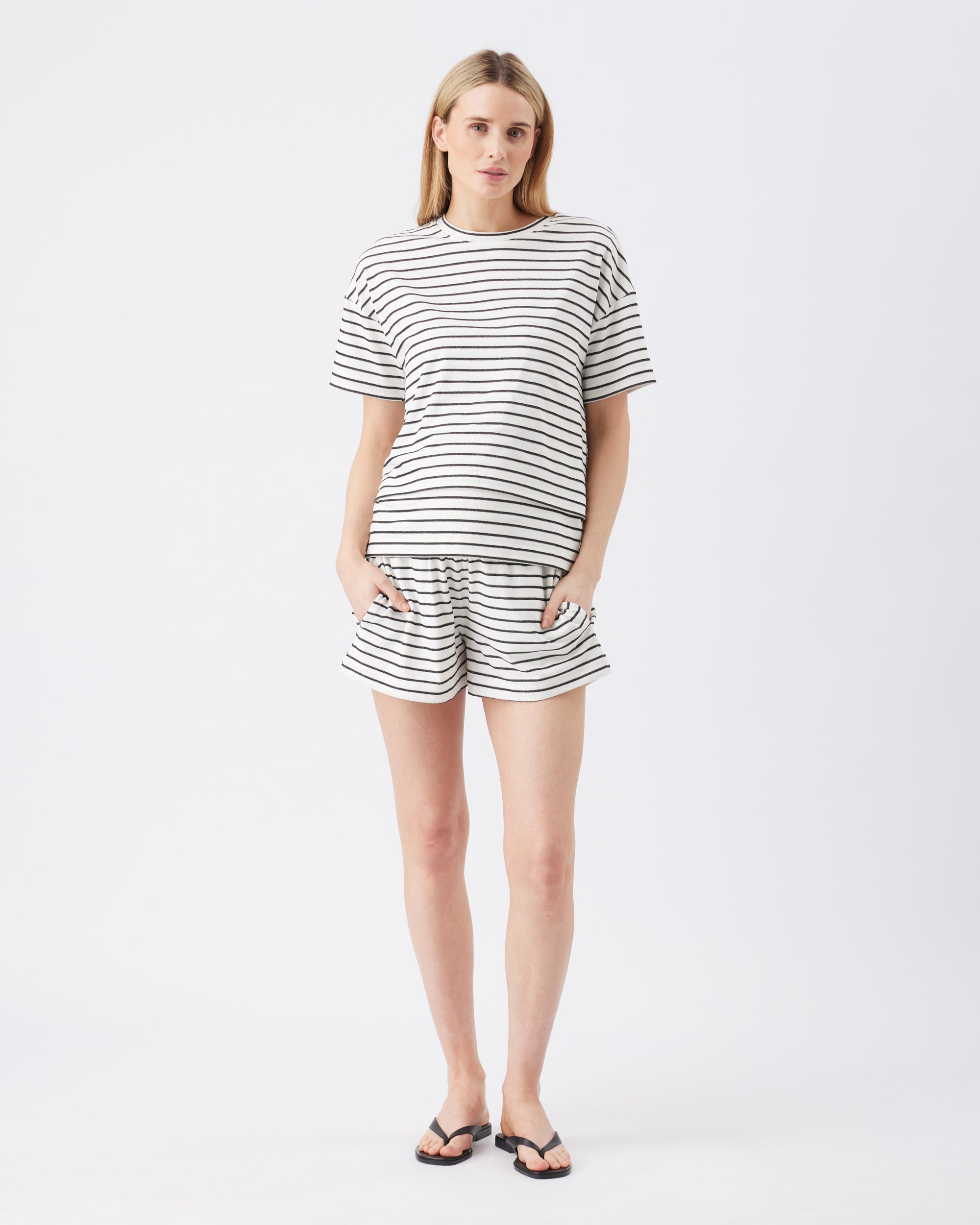 Jada Stripe Short - Yo Mama Maternity