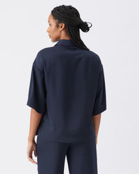 Tamara Satin Shirt - Yo Mama Maternity