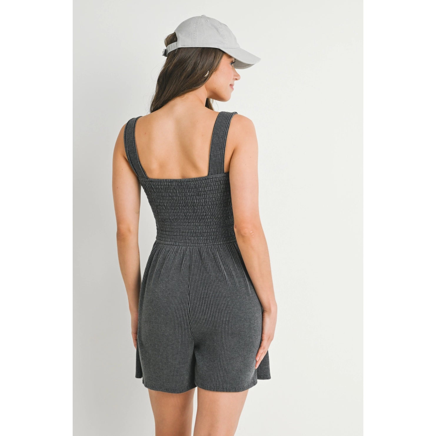 Smocked Top Short Jumper - Yo Mama Maternity