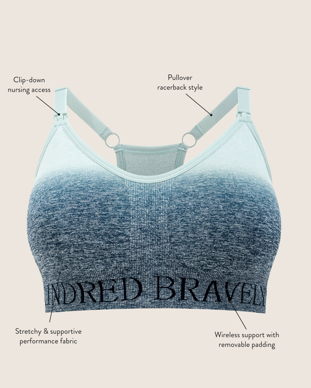 Sublime Nursing Sports Bra - Yo Mama Maternity