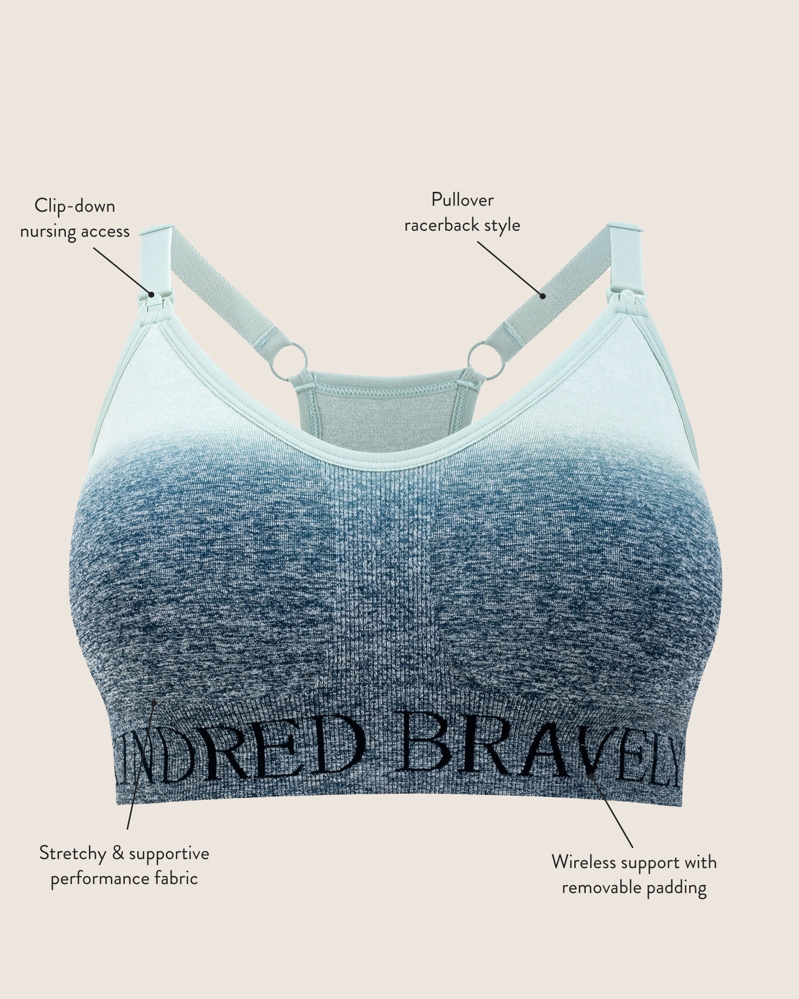 Sublime Nursing Sports Bra - Yo Mama Maternity