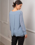 Woven Layered LS Blouse