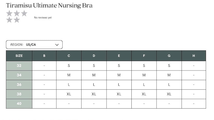 Tiramisu Ultimate Nursing Bra - Yo Mama Maternity