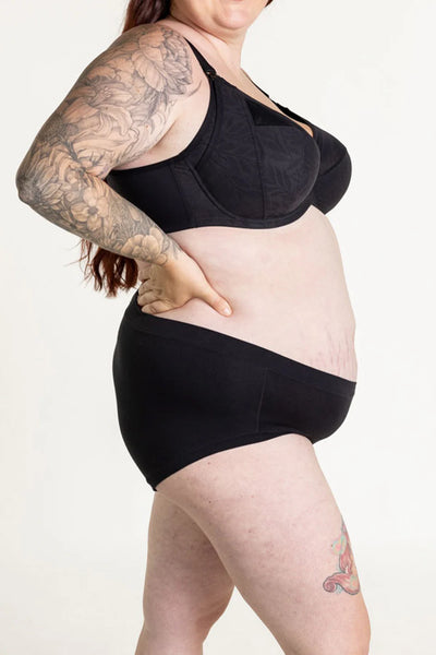 Pima Cotton Maternity Low Rise Brief - Yo Mama Maternity
