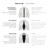 Make My Belly Fit Universal Jacket Extender - Yo Mama Maternity