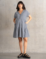 Bravada Gingham Tiered Dress