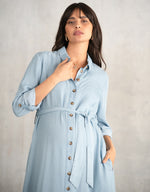 Damira Denim Shirt Dress