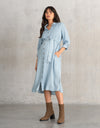 Damira Denim Shirt Dress