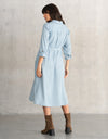 Damira Denim Shirt Dress