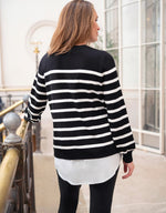 Striped Layered Sweater