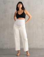 Wolfe Cropped Relaxed Straight Leg Jean