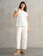 Wolfe Cropped Relaxed Straight Leg Jean