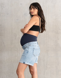Tokyo Denim Shorts - Yo Mama Maternity